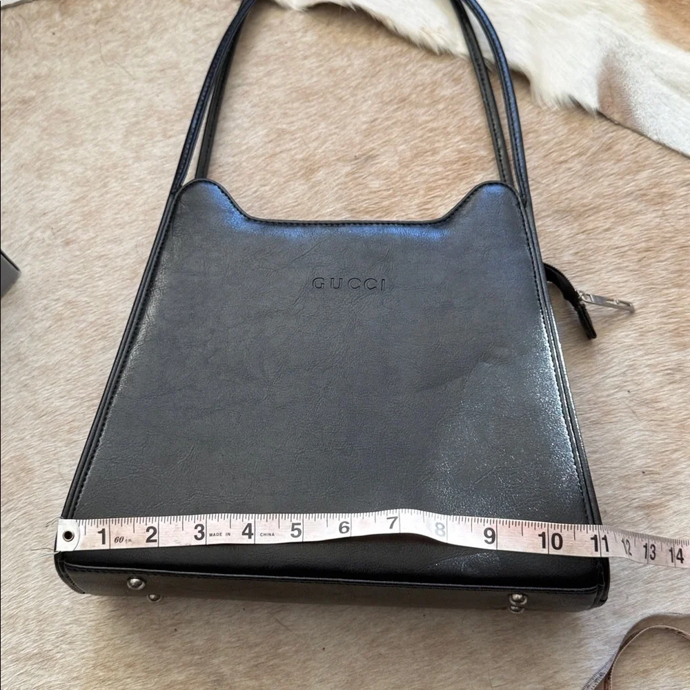 Gucci vintage Elegant Black Handbag I think Tom Ford Era but not sure